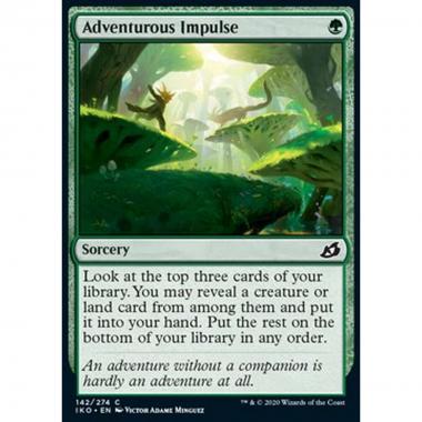 Adventurous Impulse - Impulso Avventuroso - [IKO] [NM] [Foil]
