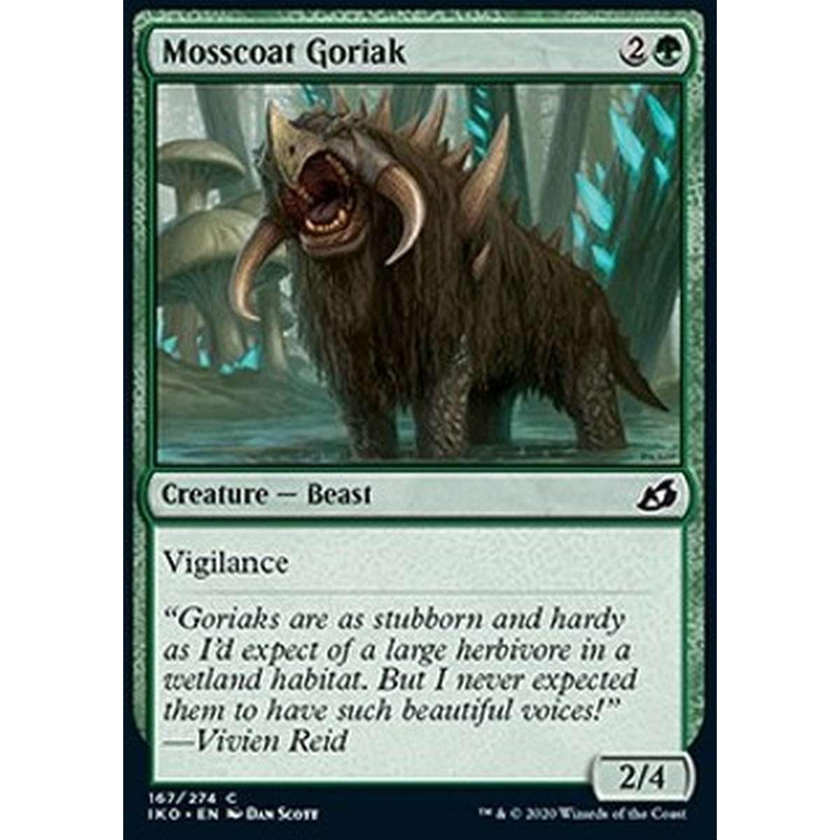 Mosscoat Goriak - Goriak del Mantomuschiato - [IKO] [NM] [Foil]