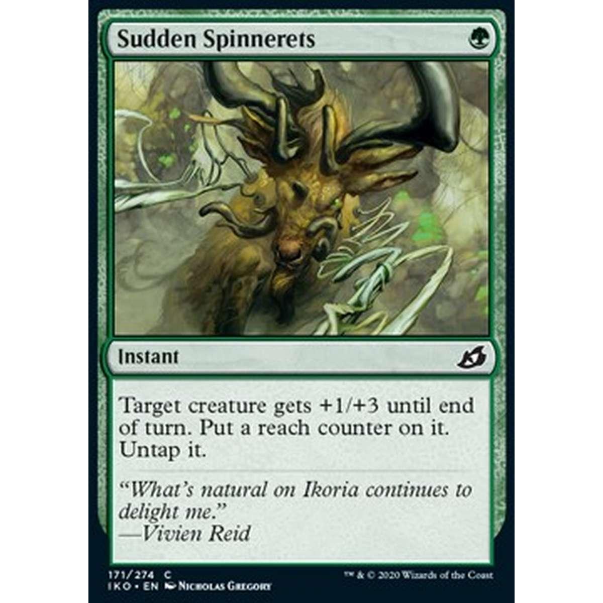 Sudden Spinnerets - Filiere Improvvise - [IKO] [NM] [Foil]