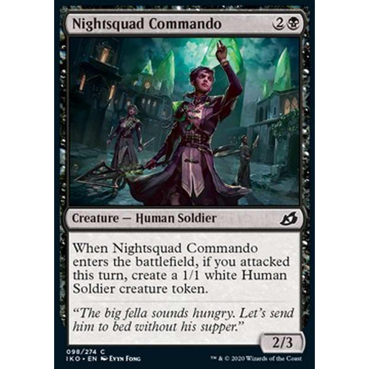 Nightsquad Commando - Commando dello Squadrone Notturno - [IKO] [NM] [Foil]