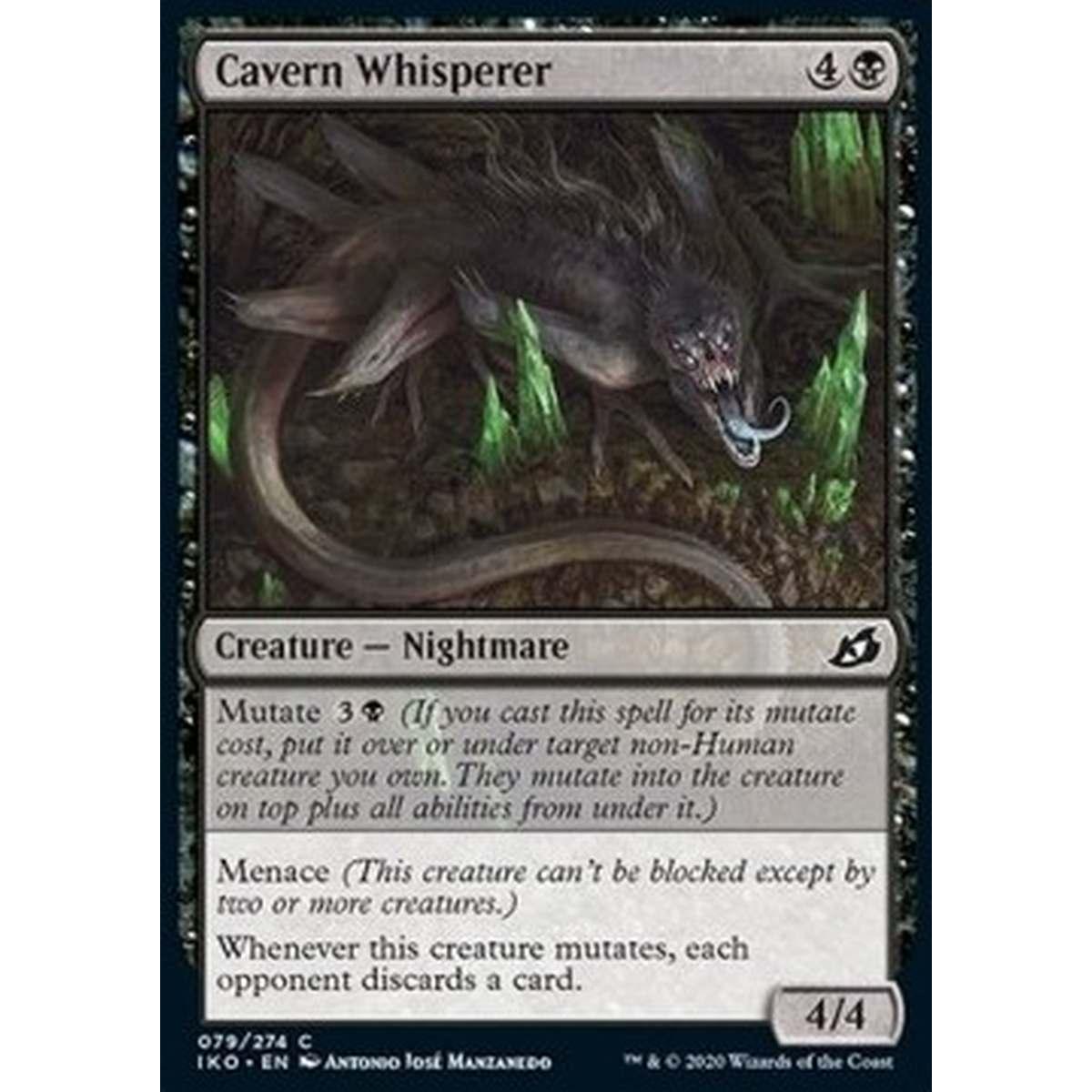 Cavern Whisperer - Sussurratore delle Caverne - [IKO] [NM] [Foil]