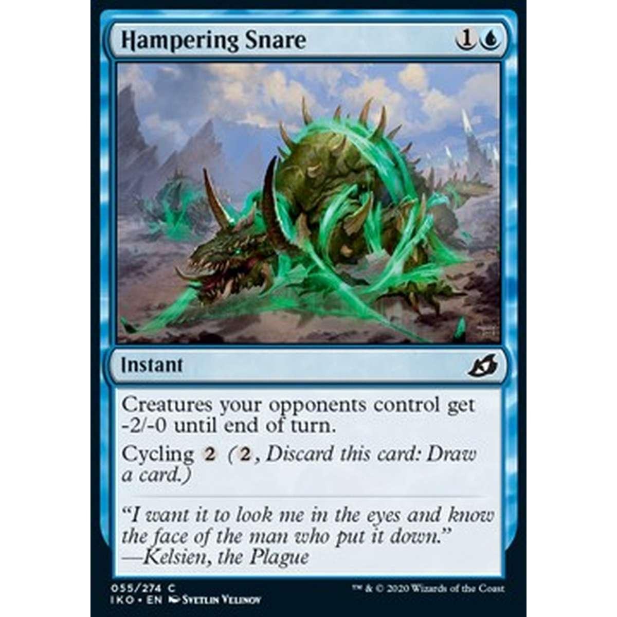 Hampering Snare - Trappola Immobilizzante - [IKO] [NM] [Foil]