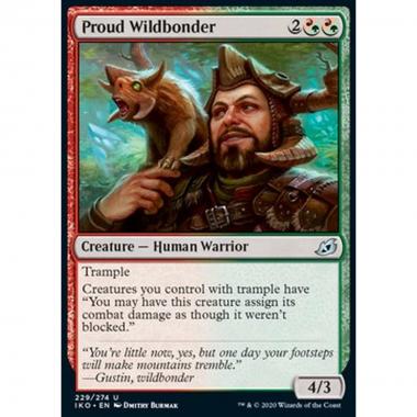 Proud Wildbonder - Vincolaferocia Fiero - [IKO] [NM]
