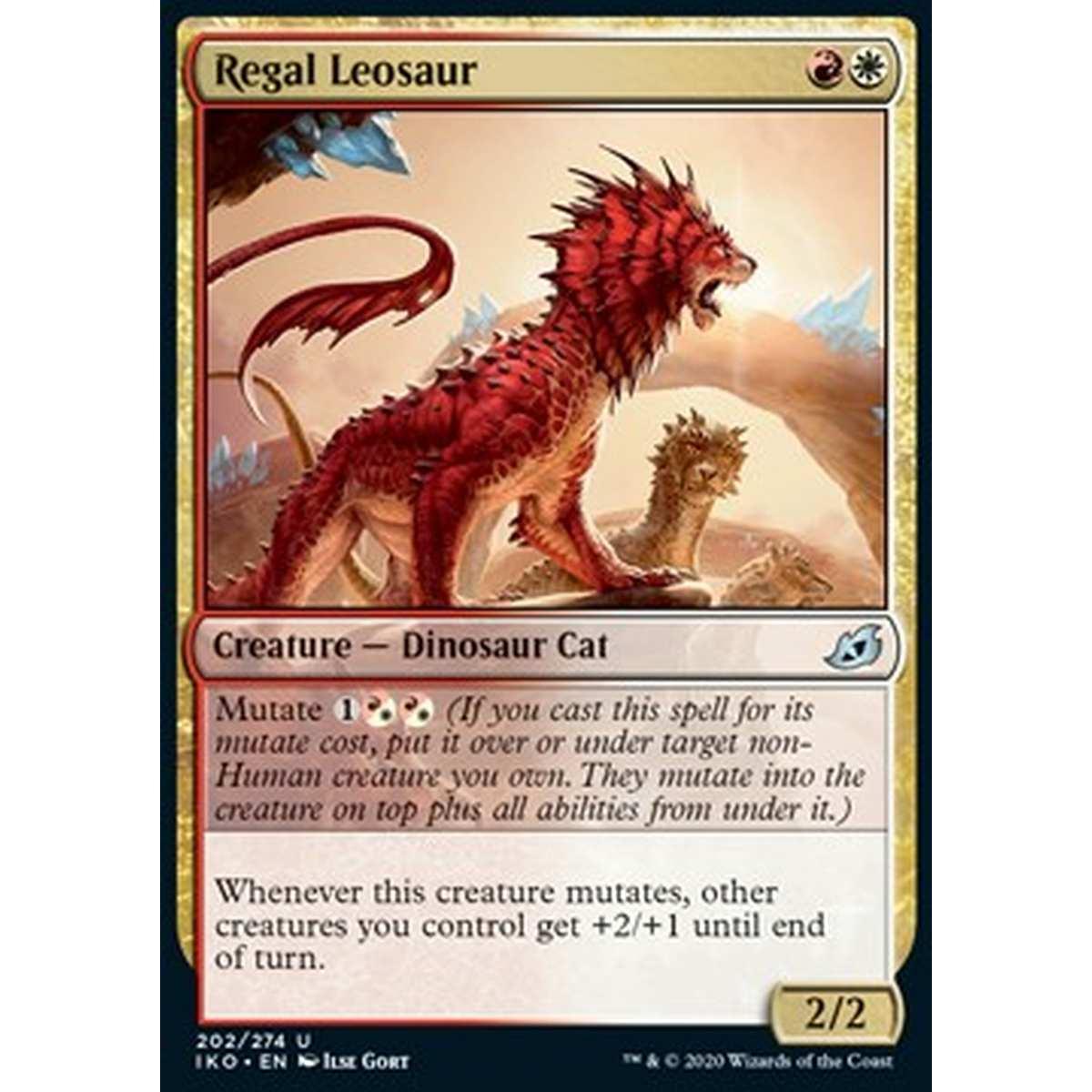 Regal Leosaur - Leosauro Regale - [IKO] [NM]
