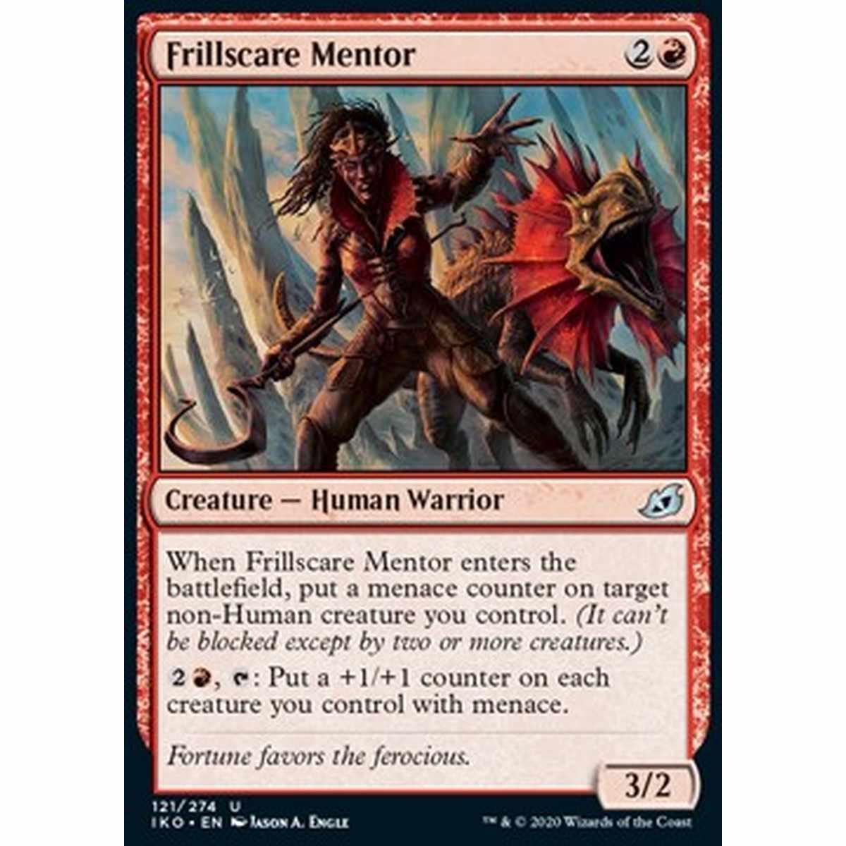 Frillscare Mentor - Mentore dal Collarino Spaventoso - [IKO] [NM]