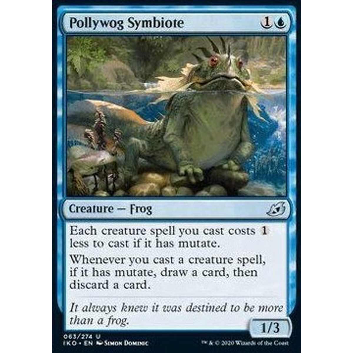 Pollywog Symbiote - Simbionte Girino - [IKO] [NM]