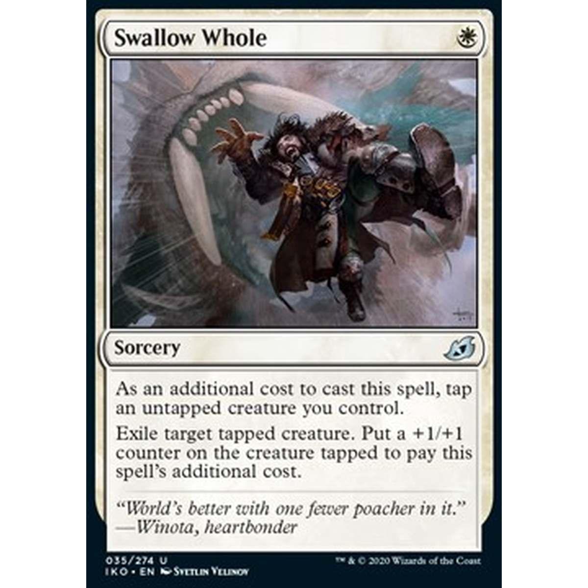 Swallow Whole - Inghiottire - [IKO] [NM]