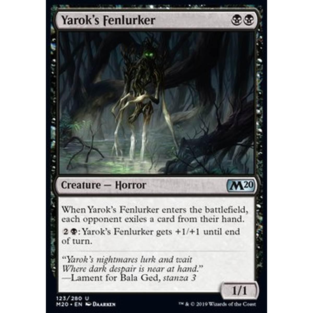 Yarok's Fenlurker - Predapaludi di Yarok - [M20] [NM]