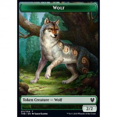 Wolf Token (Green 2/2) - Wolf Token (Green 2/2) - [XTHB] [NM]