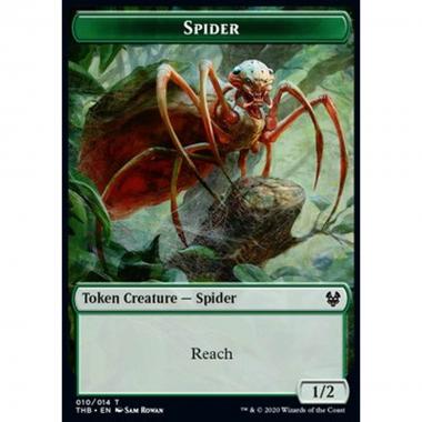 Spider Token (Green 1/2) - Spider Token (Green 1/2) - [XTHB] [NM]