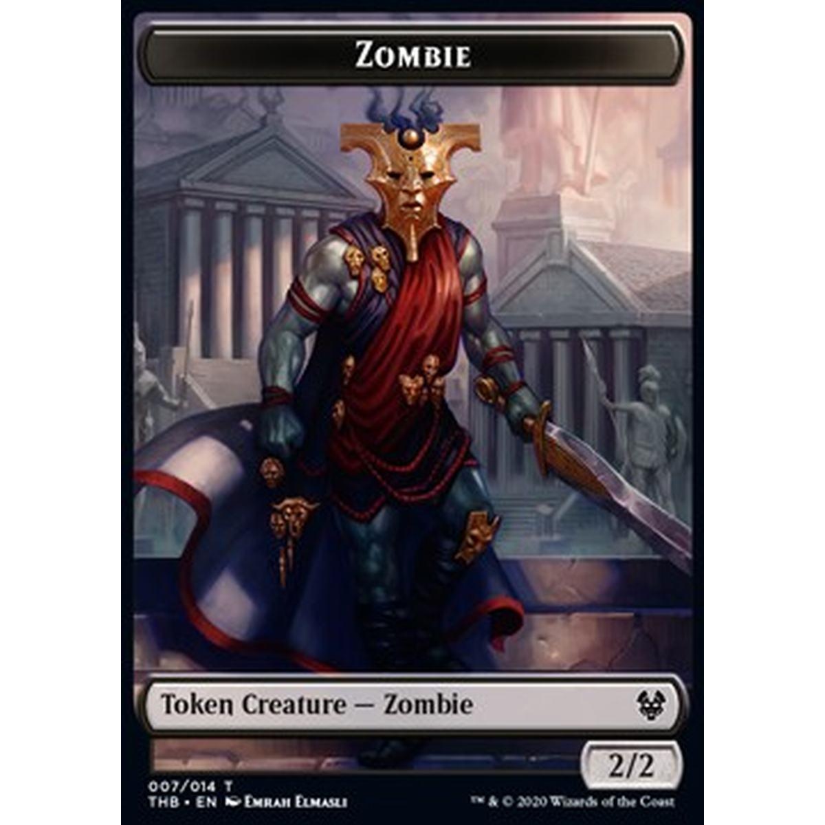 Zombie Token (Black 2/2) - Zombie Token (Black 2/2) - [XTHB] [NM]