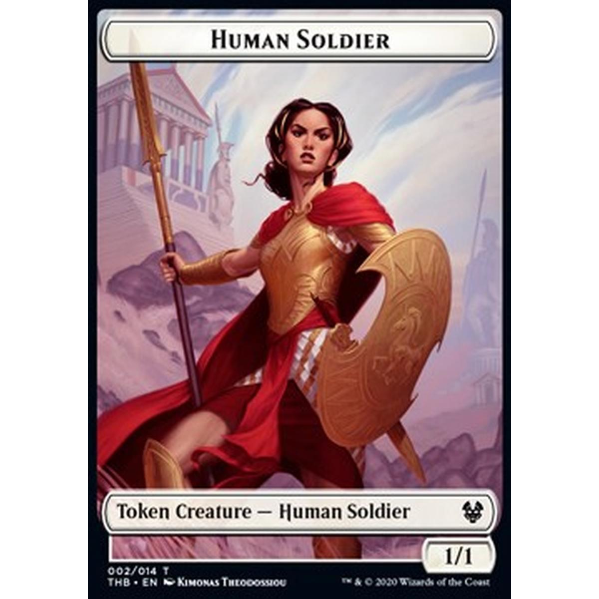 Human Soldier Token (White 1/1) - Human Soldier Token (White 1/1) - [XTHB] [NM]