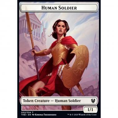 Human Soldier Token (White 1/1) - Human Soldier Token (White 1/1) - [XTHB] [NM]