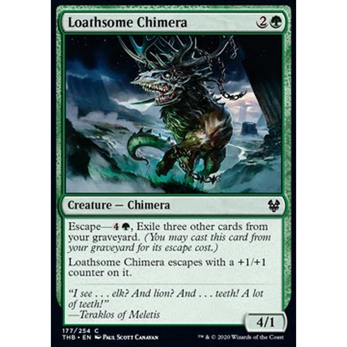 Loathsome Chimera - Chimera Raccapricciante - [THB] [NM] [Foil]