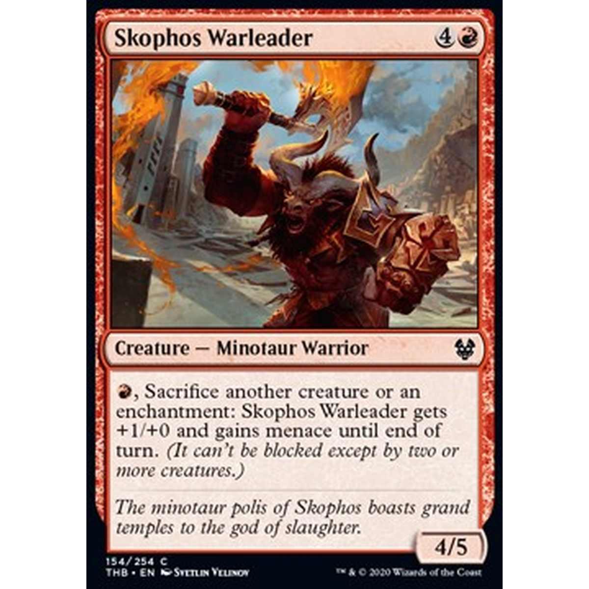 Skophos Warleader - Condottiero di Skofos - [THB] [NM] [Foil]