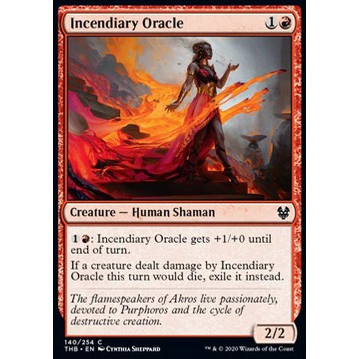 Incendiary Oracle - Oracolo Incendiario - [THB] [NM] [Foil]
