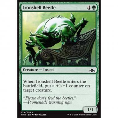Ironshell Beetle - Ironshell Beetle - [GRN] [NM] [Foil]