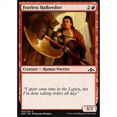 Fearless Halberdier - Alabardiera Intrepida - [GRN] [NM] [Foil]