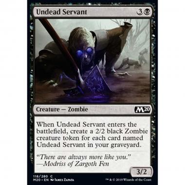 Undead Servant - Servitore Non Morto - [M20] [NM] [Foil]