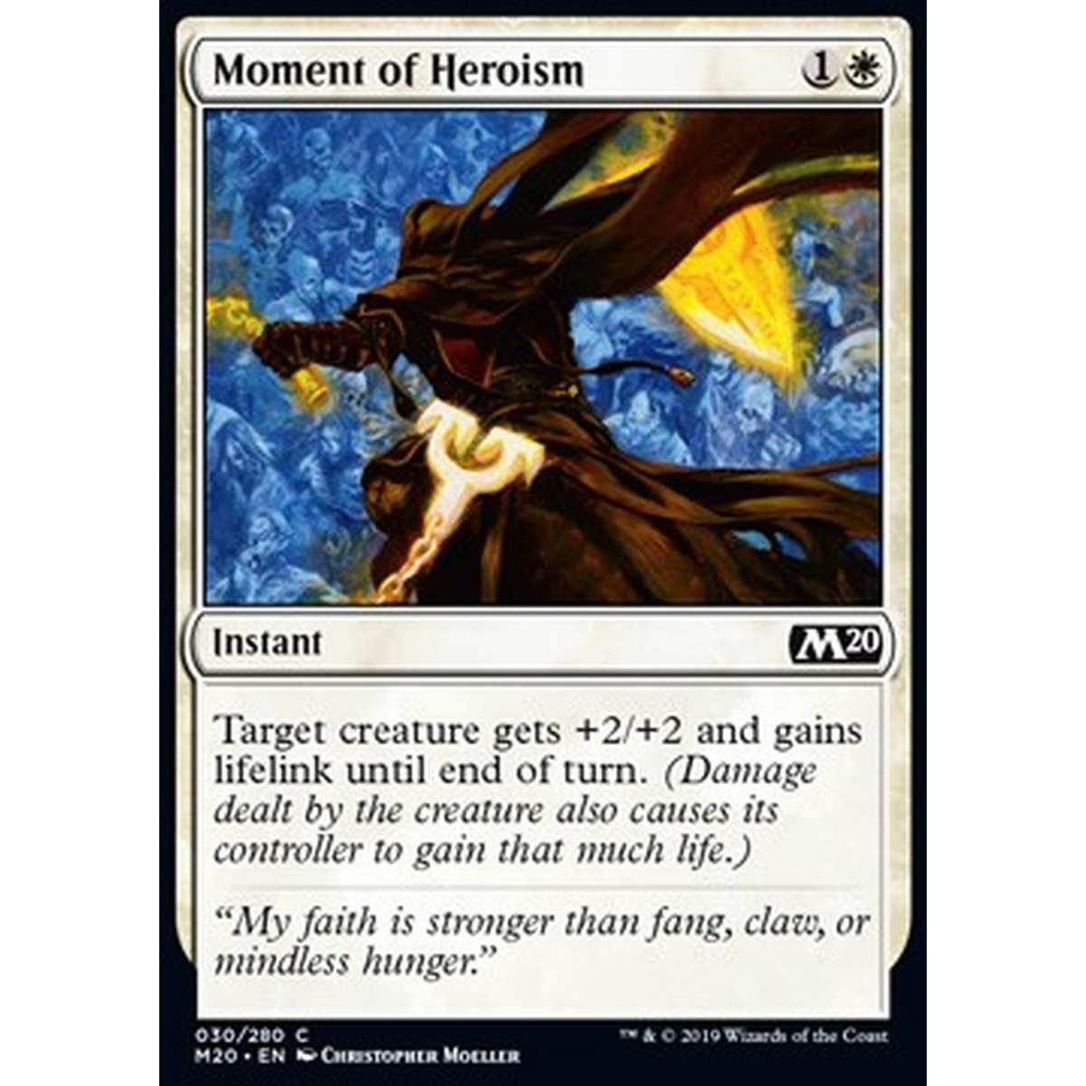 Moment of Heroism - Momento di Eroismo - [M20] [NM] [Foil]