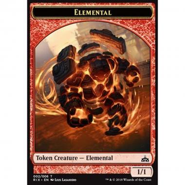 Elemental Token (Red 1/1) - Elemental Token (Red 1/1) - [RIX] [NM]