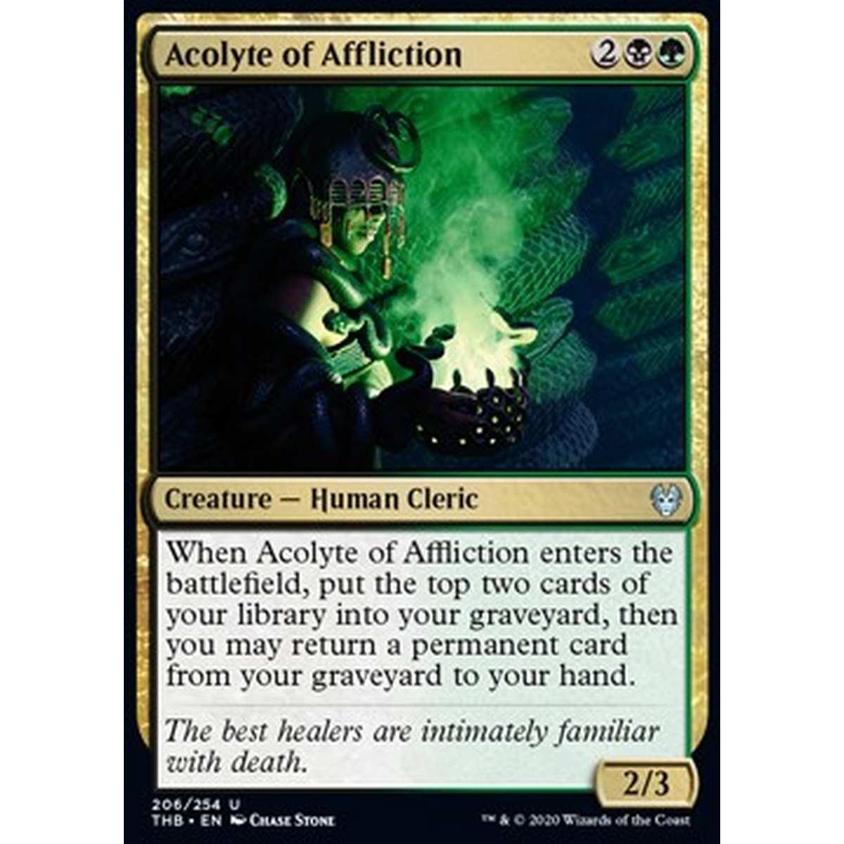 Acolyte of Affliction - Accolita dell'Afflizione - [THB] [NM]