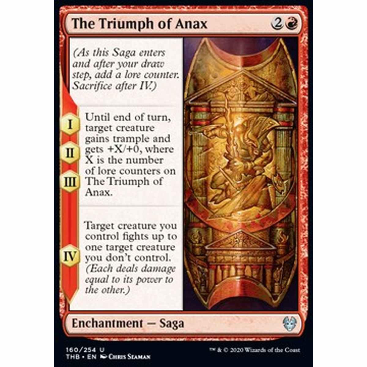 The Triumph of Anax - Il Trionfo di Anax - [THB] [NM]