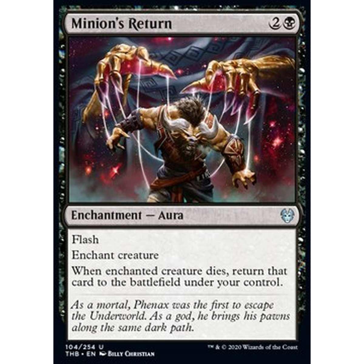 Minion's Return - Ritorno del Servitore - [THB] [NM]