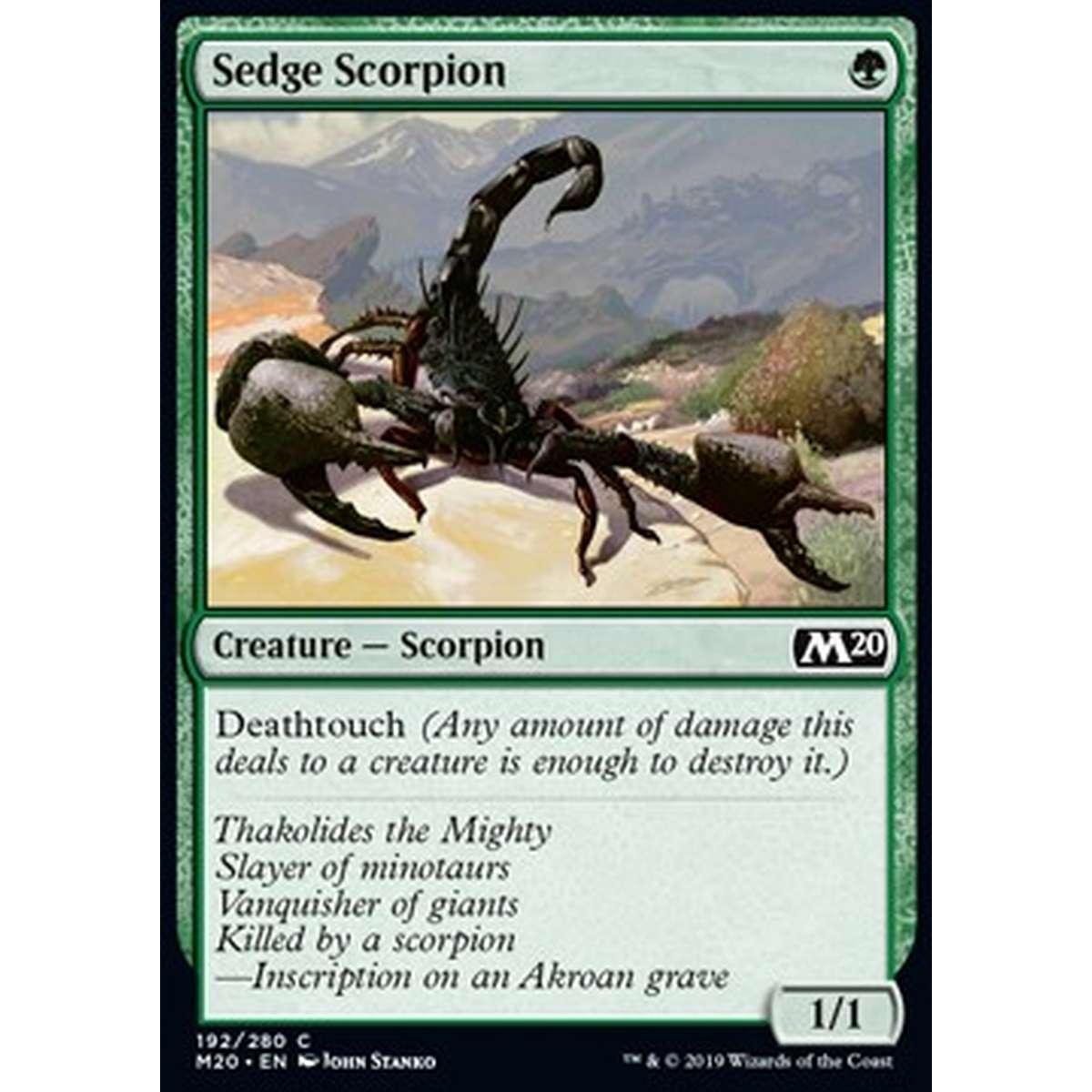 Sedge Scorpion - Scorpione del Falasco - [M20] [NM] [Foil]