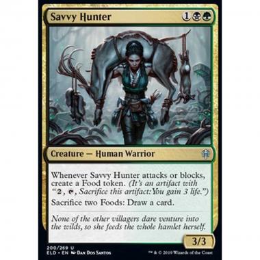 Savvy Hunter - Cacciatrice Esperta - [ELD] [NM]