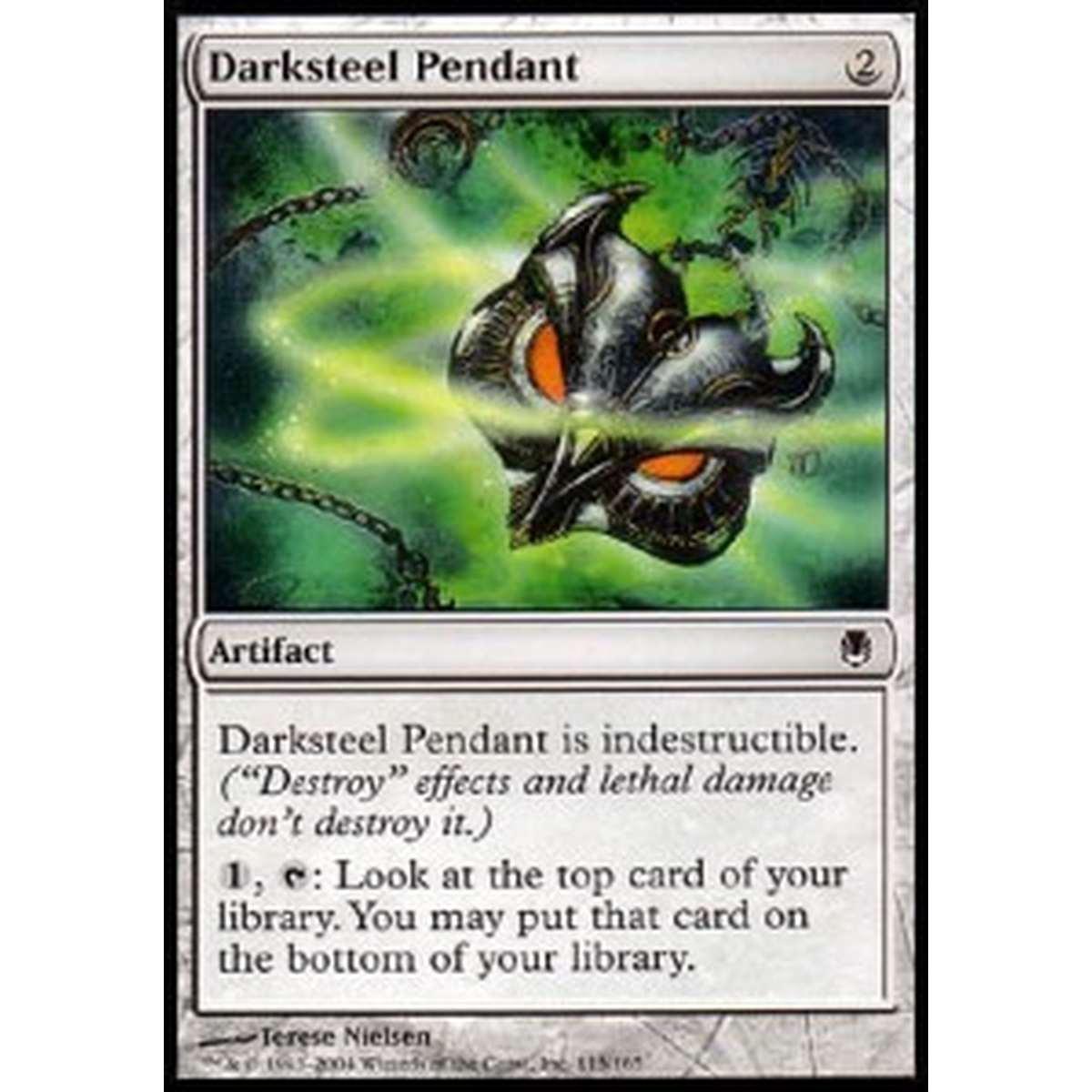 Darksteel Pendant - Darksteel Pendant - [DST] [EX]