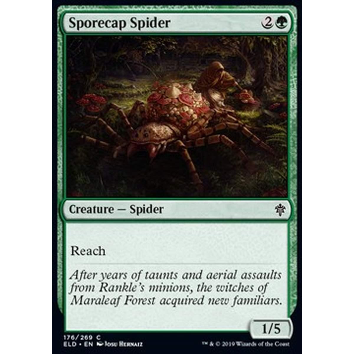Sporecap Spider - Ragno Calotta di Spore - [ELD] [NM] [Foil]