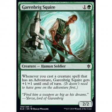 Garenbrig Squire - Scudiero di Garenponte - [ELD] [NM] [Foil]