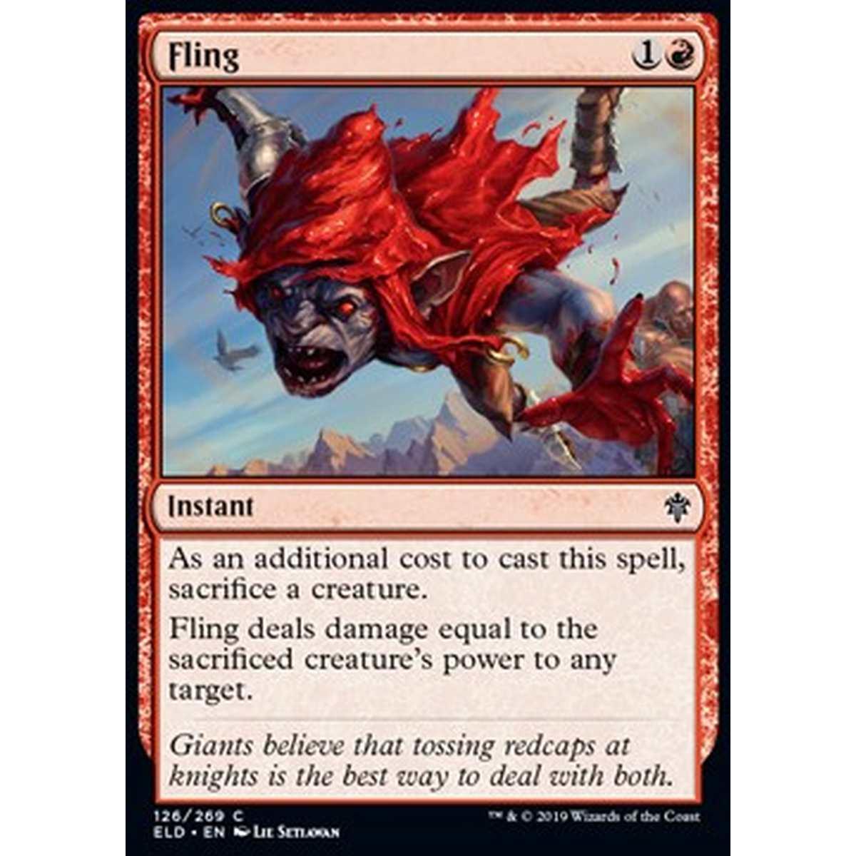 Fling - Fling - [ELD] [NM] [Foil]