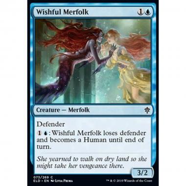 Wishful Merfolk - Wishful Merfolk - [ELD] [NM] [Foil]