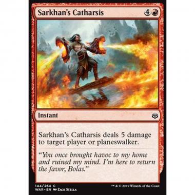 Sarkhan's Catharsis - Sarkhan's Catharsis - [WAR] [NM] [Foil]