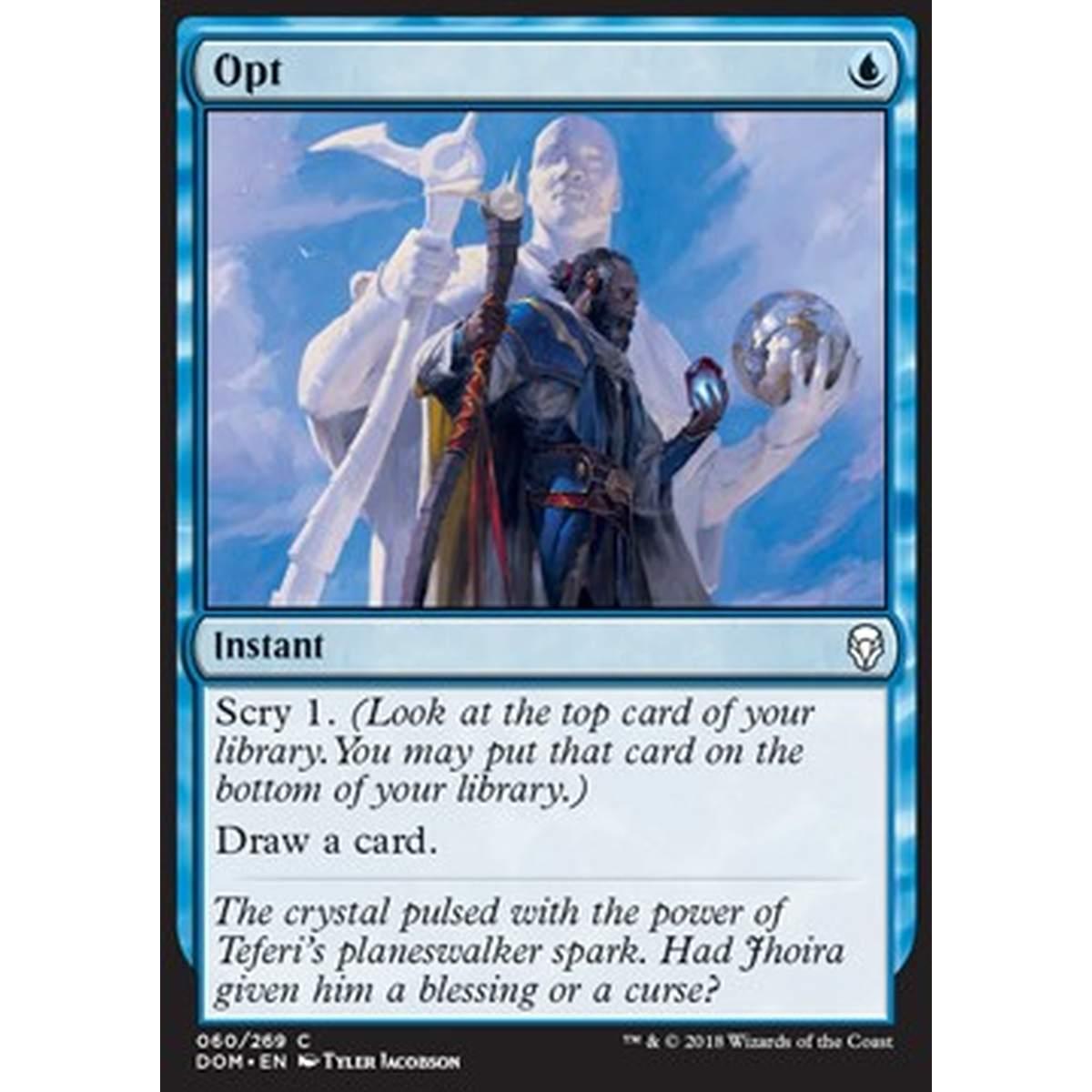 Opt - Opzione - [DOM] [NM]