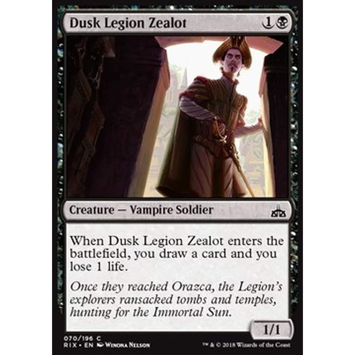 Dusk Legion Zealot - Zelota della Legione del Vespro - [RIX] [NM]