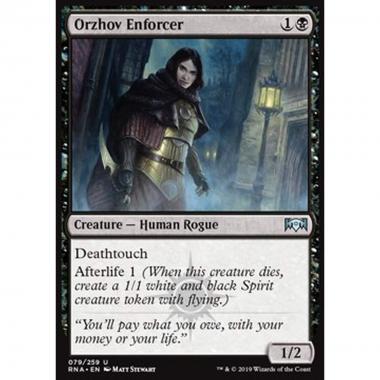 Orzhov Enforcer - Esecutrice Orzhov - [RNA] [NM]
