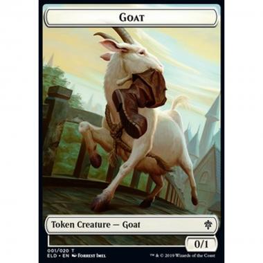 Goat Token (White 0/1) - Goat Token (White 0/1) - [XELD] [NM]