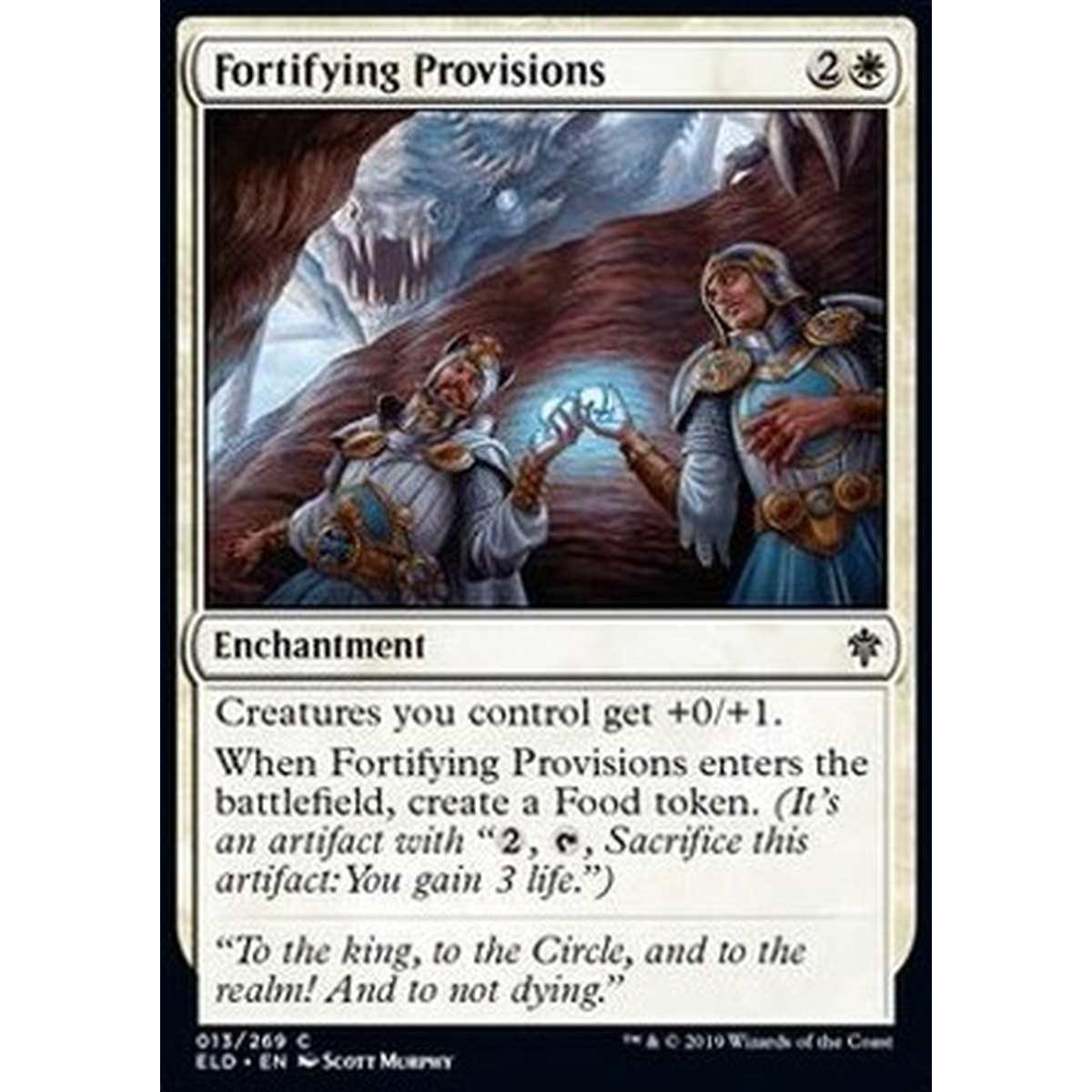 Fortifying Provisions - Provviste Fortificanti - [ELD] [NM] [Foil]