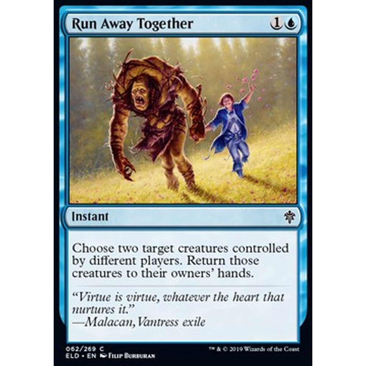 Run Away Together - Fuggire Insieme - [ELD] [NM] [Foil]
