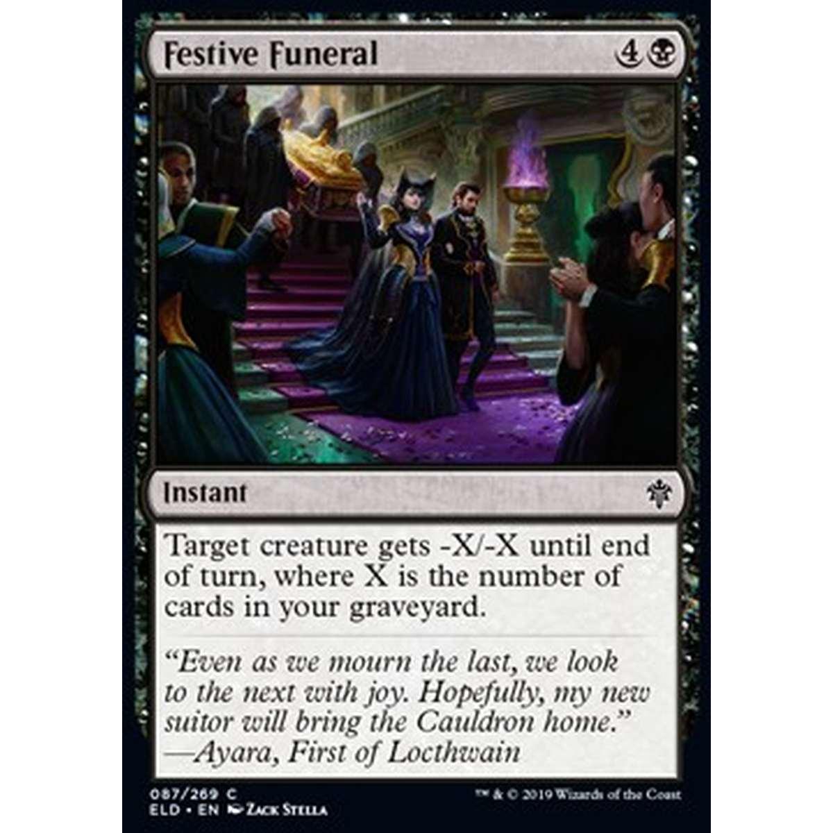 Festive Funeral - Funerale Festoso - [ELD] [NM] [Foil]
