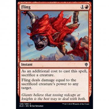 Fling - Scagliare - [ELD] [NM] [Foil]
