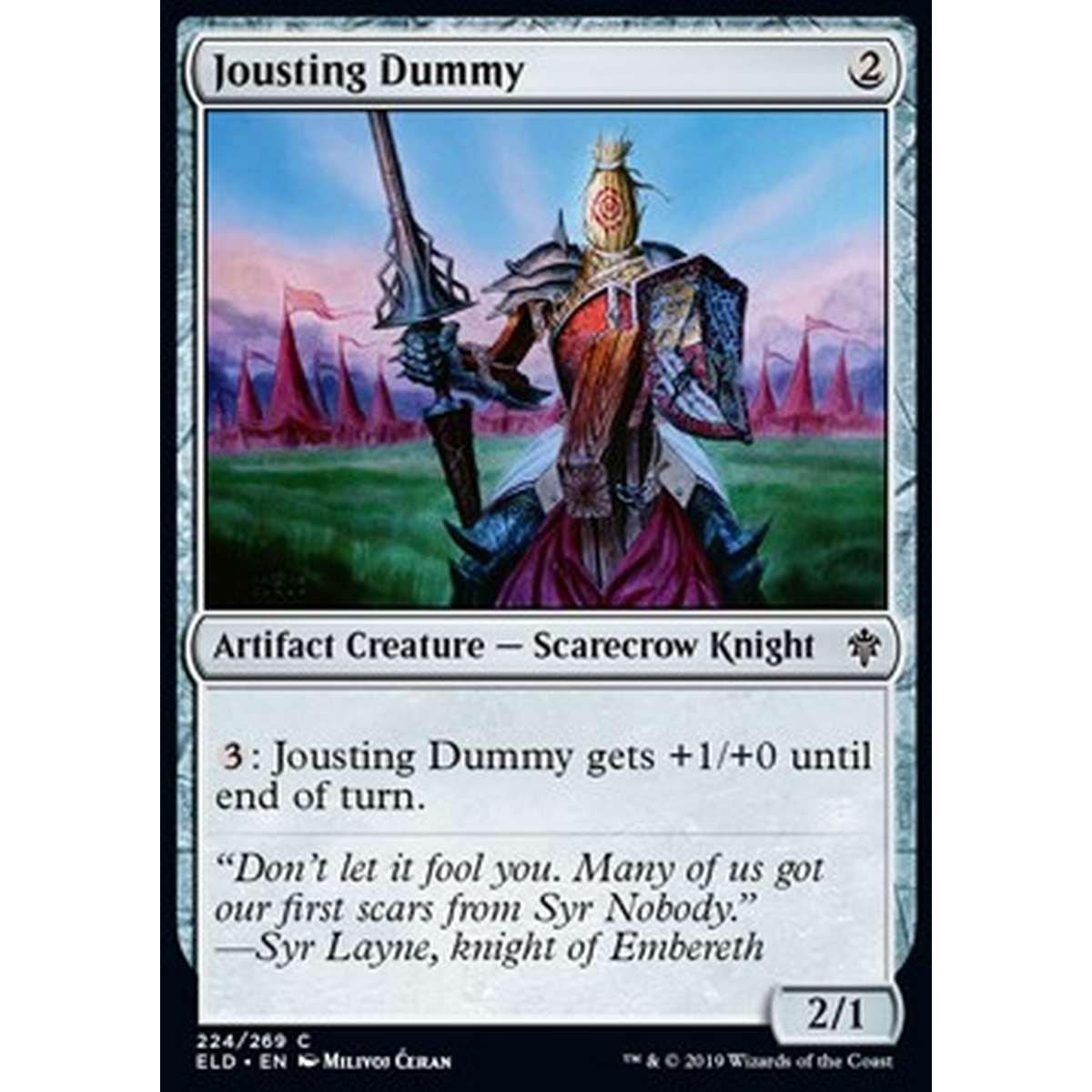Jousting Dummy - Fantoccio da Giostra - [ELD] [NM] [Foil]