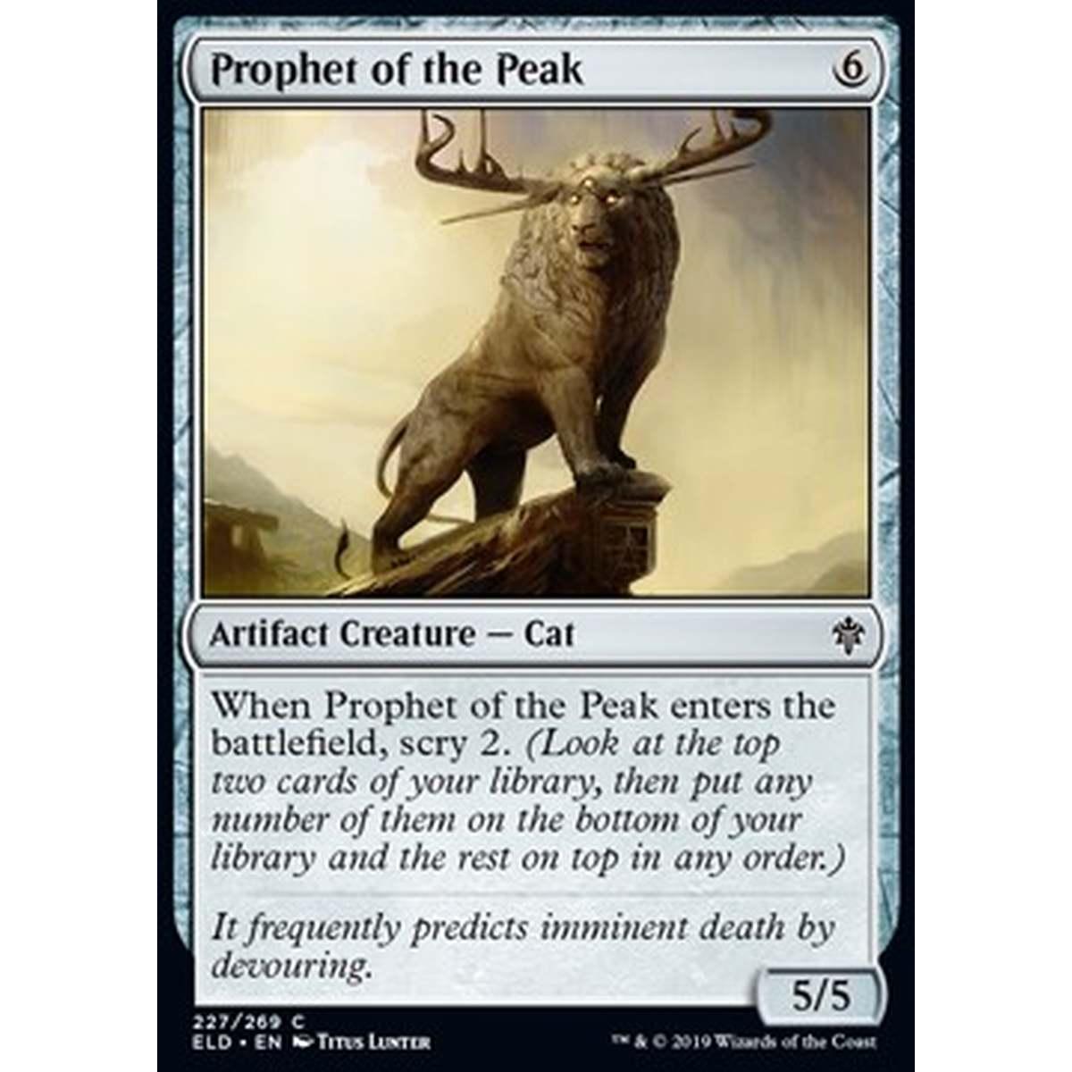 Prophet of the Peak - Profeta del Picco - [ELD] [NM] [Foil]