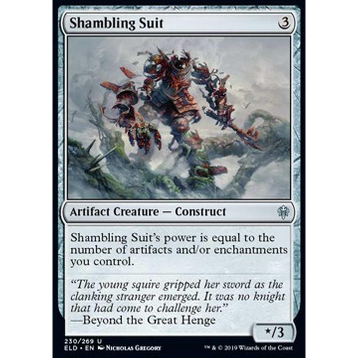 Shambling Suit - Armatura Barcollante - [ELD] [NM]