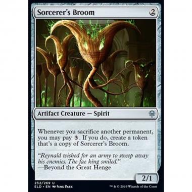 Sorcerer's Broom - Scopa dello Stregone - [ELD] [NM]