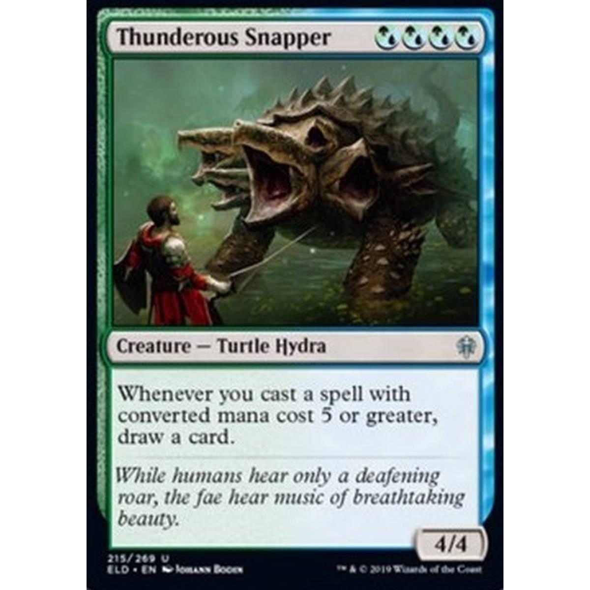 Thunderous Snapper - Mordace Tonante - [ELD] [NM]