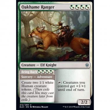 Oakhame Ranger // Bring Back - Ranger di Quercetania // Riportare Indietro - [ELD] [NM]